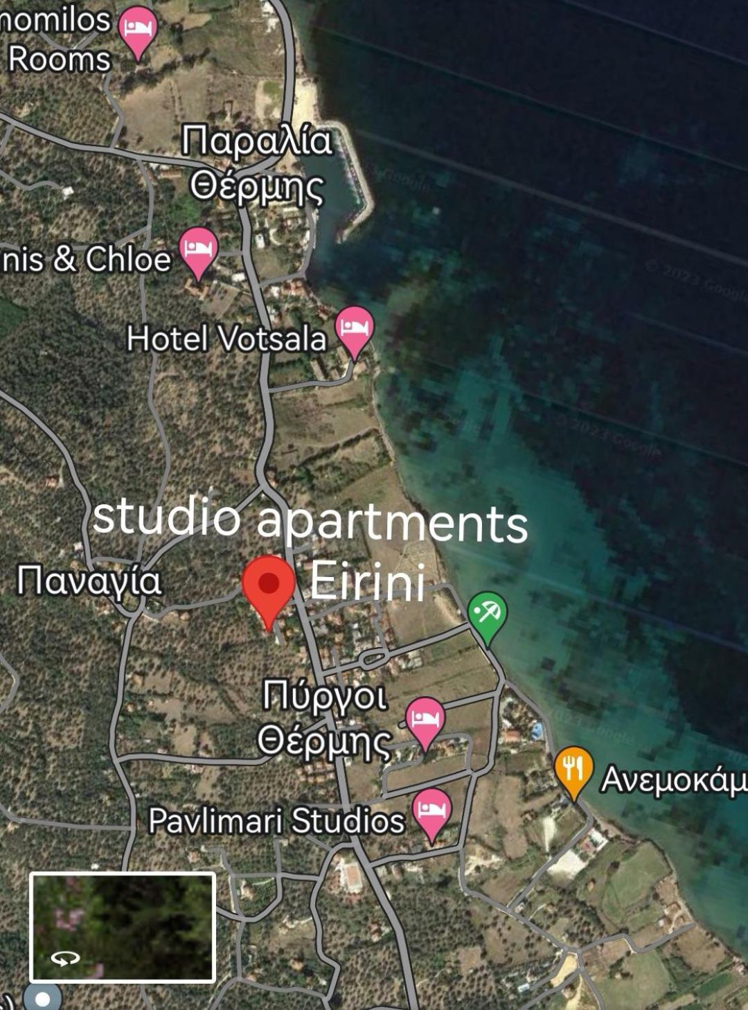 Studio Apartments Eirini Πύργοι Θέρμης Εξωτερικό φωτογραφία
